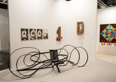 Stand de Baró Galería, Sao Paulo, feria ARCOmadrid, 2019. Foto: Mariella Sola