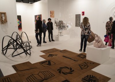 Stand de Baró Galería, Sao Paulo, feria ARCOmadrid, 2019. Foto: Mariella Sola