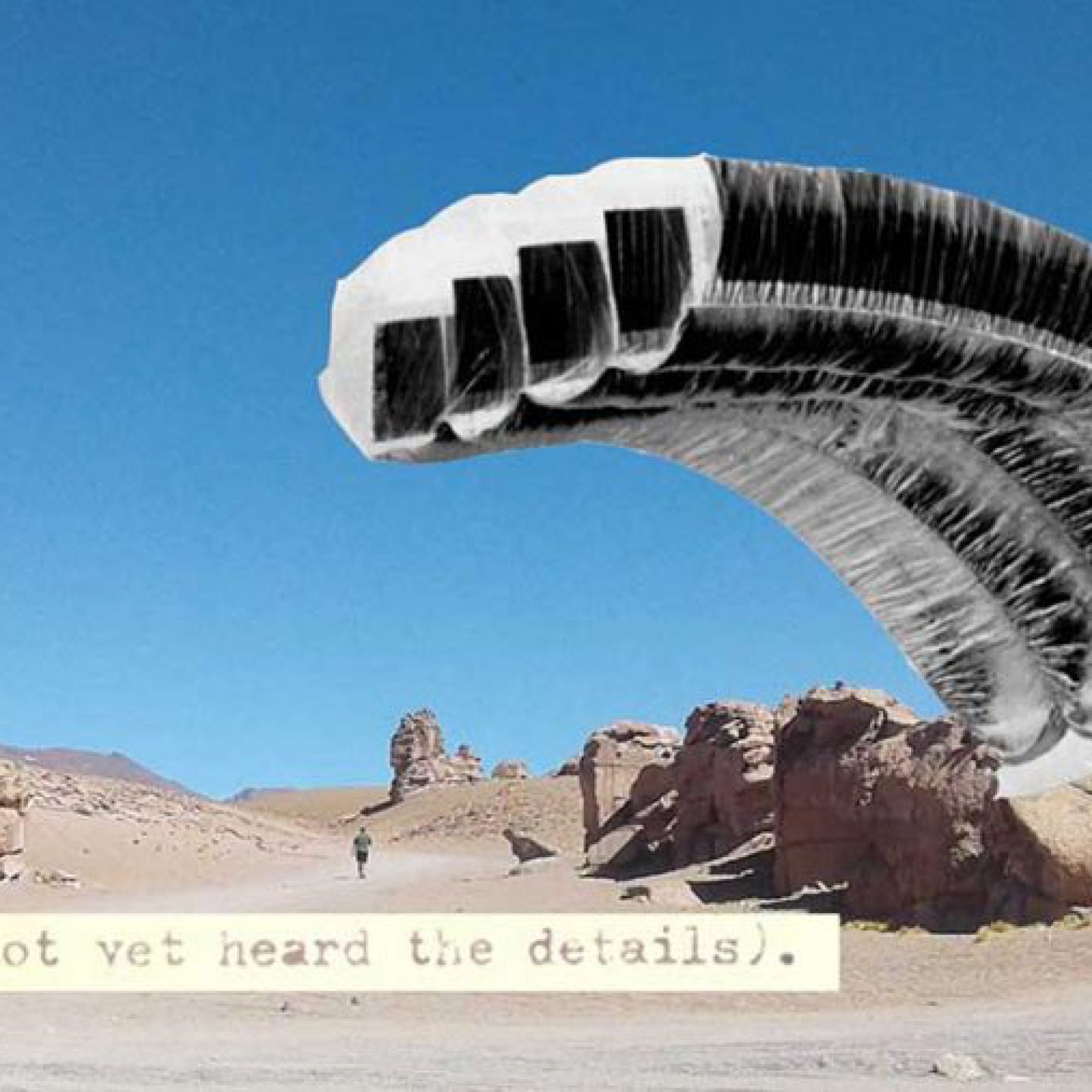 Proyecto de obra "Desert Cloud", una escultura flotante realizada por el artista británico Graham Stevens que se habría instalado en el Desierto de Atacama, Chile. Cortesía: MSSA