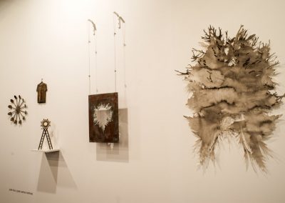 Obras de José Luis y José Carlos Martinat en galería Nosco, ARCOmadrid, 2019. Foto: Mariella Sola