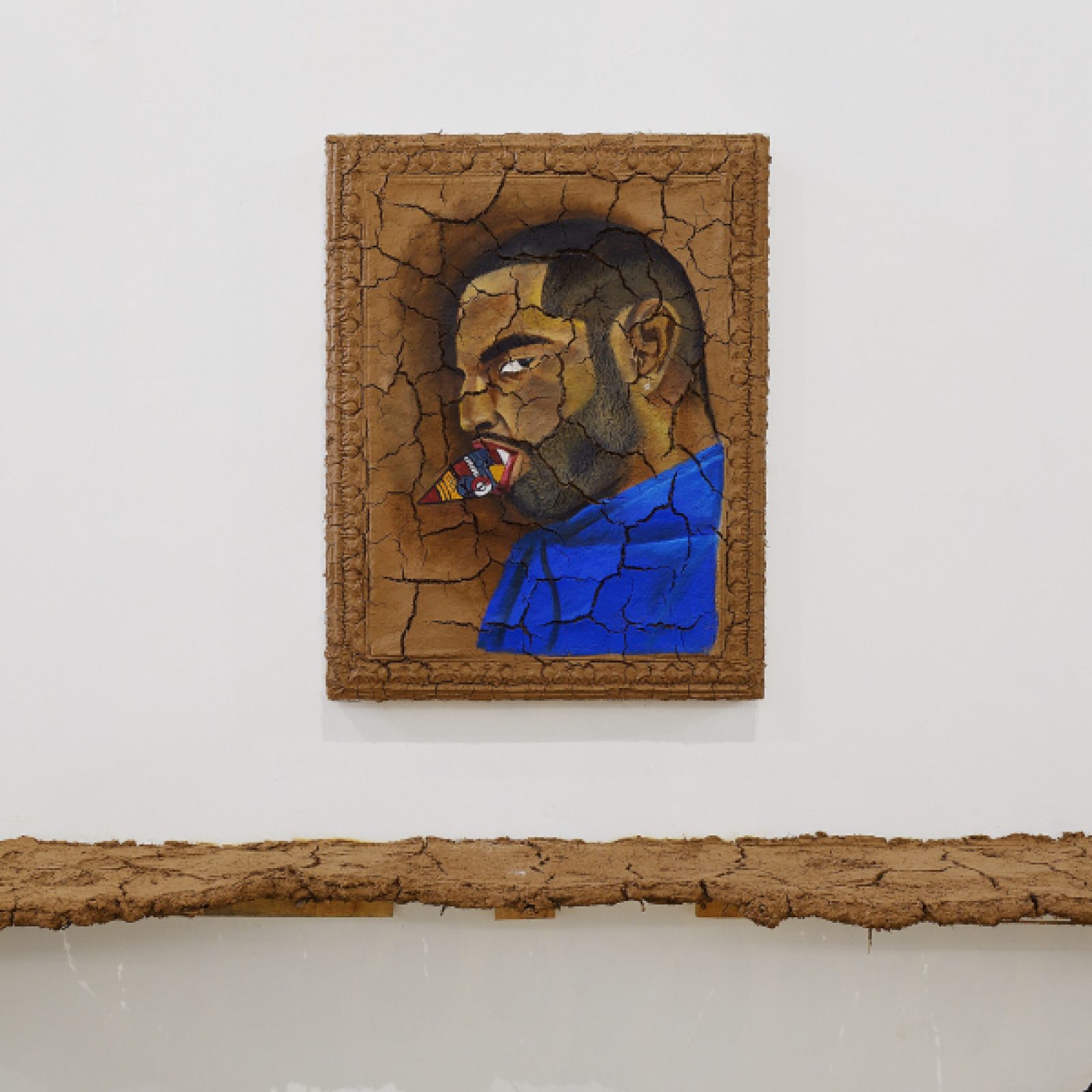 Vista de la exposición "nepantla" en Gamma Galería, Guadalajara, México, 2019. Cortesía de la galería