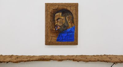 Vista de la exposición "nepantla" en Gamma Galería, Guadalajara, México, 2019. Cortesía de la galería