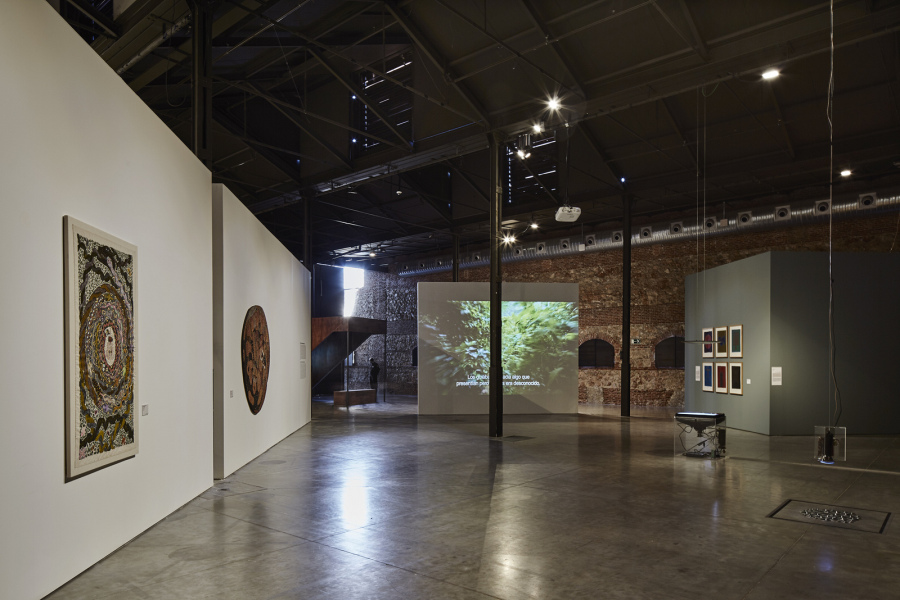 Vista de la exposición "Amazonías", en Matadero Madrid, 2019. Cortesía: Matadero Madrid