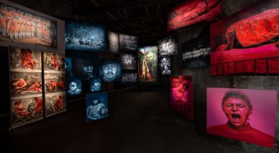 Voluspa Jarpa, La Galería de Retratos Subalternos, Miradas Alteradas. Pabellón de Chile, 58ª Bienal de Venecia, 2019. Foto: Felipe Lavin