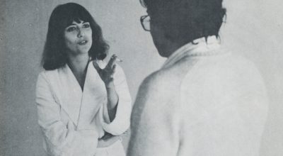 Página de la publicación "Autocríticas", de Marcela Serrano, 1980. Archivo Écfrasis