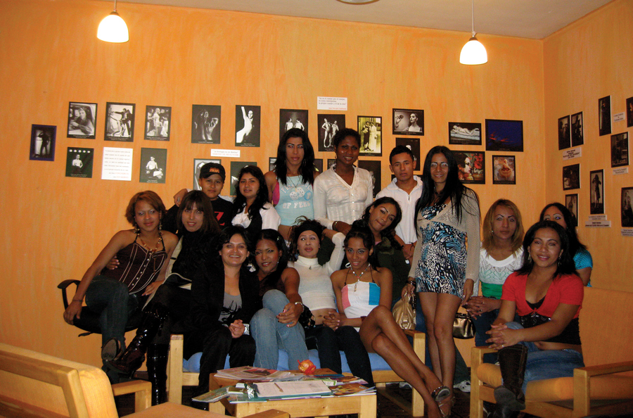 Casa Trans - Residencia Política Transfeminista. Cuerpos Distintos, Derechos Iguales, Proyecto Trvnsgen3ro, registro fotográfico, Quito - Ecuador, 2006 – 2019. Cortesía: CAC Quito