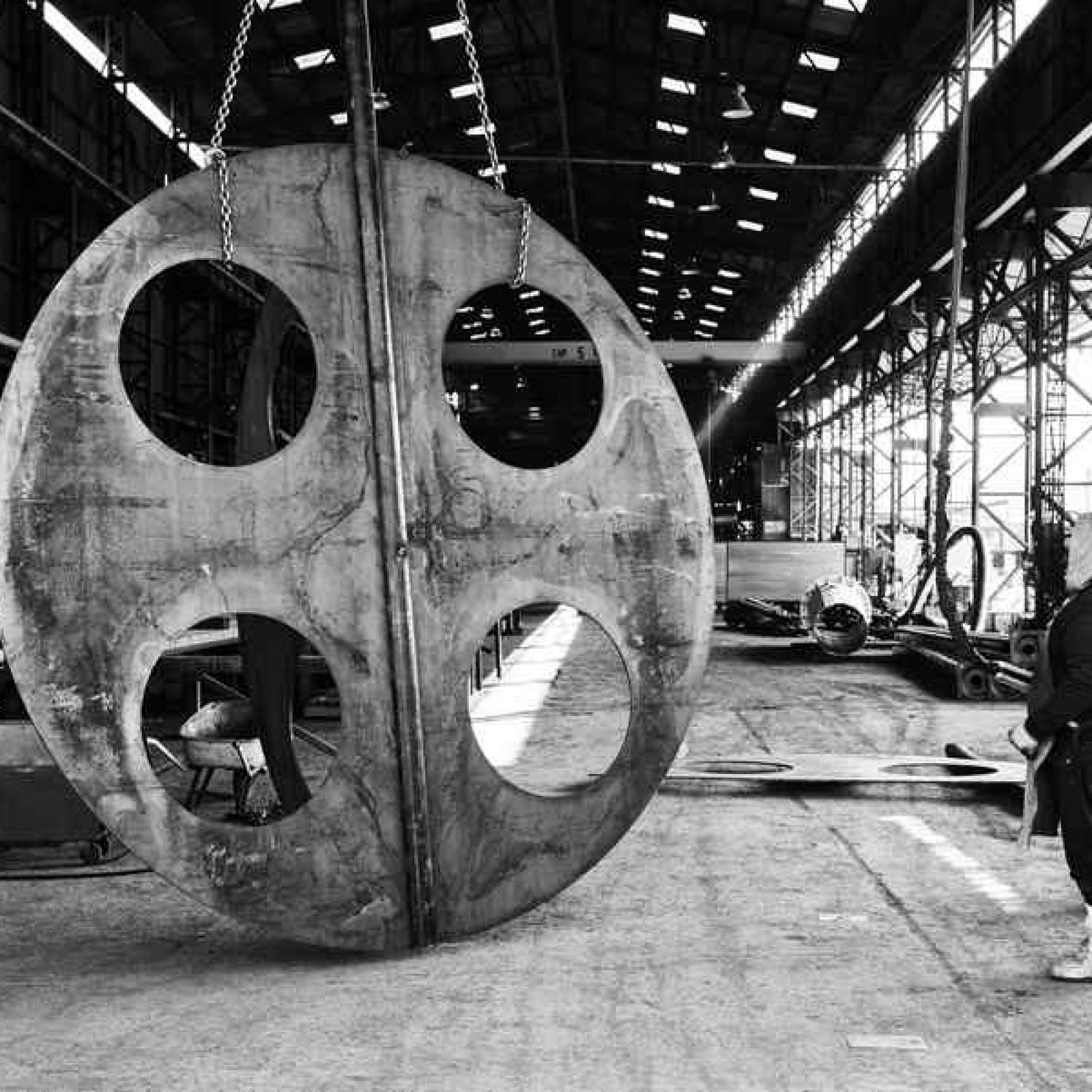 El cuarto mundo, de Carlos Ortúzar. Reconstrucción de 2019. Foto: Benjamín Matte