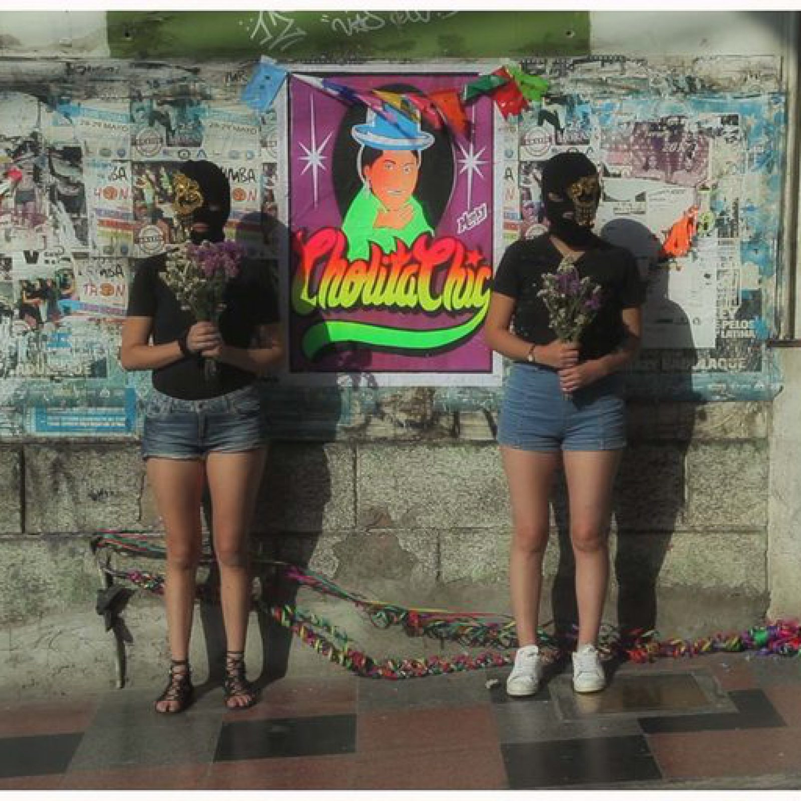 Still del docuweb sobre el colectivo fotográfico Cholita Chic. Cortesía: Colectivo Rectángulo