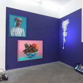 Vista de la exposición "My Body ≠ Ta Chose", en Maëlle Galerie, París, 2019. Foto cortesía de la galería