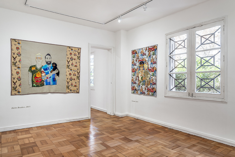 Vista de la exposición "Genio Doméstico", de Chiachio & Giannone, en la Galería Isabel Croxatto, Santiago de Chile, 2019. Foto: Sebastián González