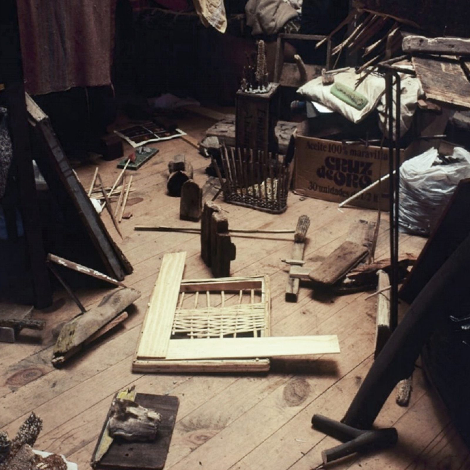 CLAUDIO BERTONI, El taller del artista, circa 1980