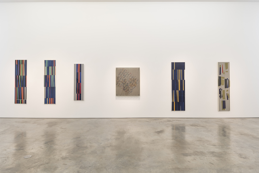 Installation view: Alejandro Otero: Rhythm in Line and Space at Sicardi | Ayers | Bacino, 2019, Houston, Texas. Image courtesy of the gallery