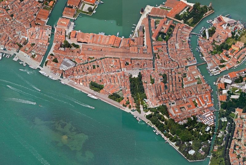 Vista aérea de Venecia. Cortesía: Ministerio de las Culturas, las Artes y el Patrimonio, Chile