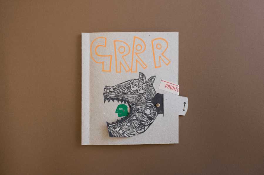 GRRR, de Guillermo Deisler, reeditado por Naranja Publicaciones, Chile, 2019. Cortesía de la editorial