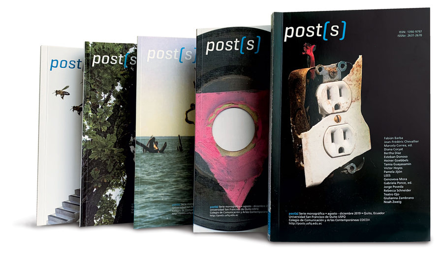post(s) es una publicación anual del Colegio de Comunicación y Artes Contemporáneas de la Universidad San Francisco de Quito.