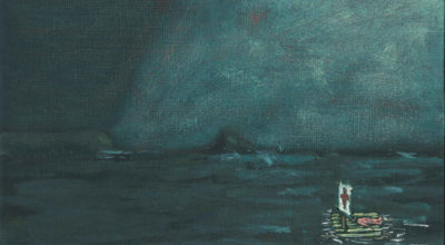 Coco González Lohse. El Destino, 2020. Óleo sobre cartón entelado, 15 x 18 cm. Cortesía de Isabel Croxatto Galería