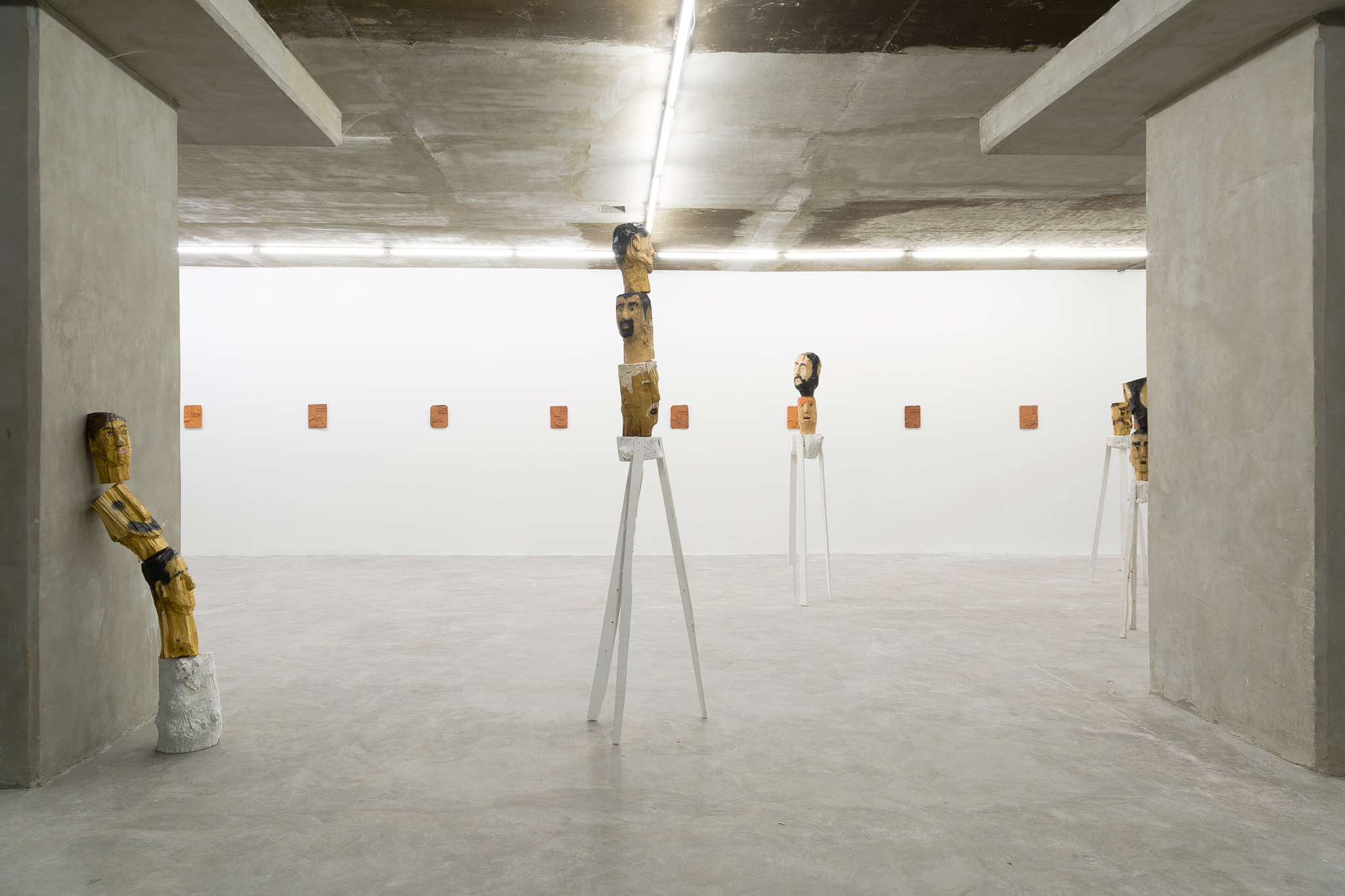 Vista de la exposición "0 es 3", de Federico Cantini, en Pasto, Buenos Aires, 2020. Cortesía de la galería