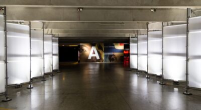 Entrada al Museo Autoservicio, Ciudad de México, 2020. Foto: Roberto Philippe.