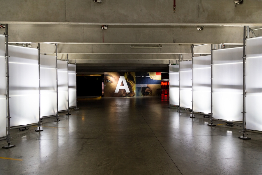 Entrada al Museo Autoservicio, Ciudad de México, 2020. Foto: Roberto Philippe.
