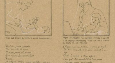 Dibujo de Kathryn Páucar en referencia al término "Privilegio"