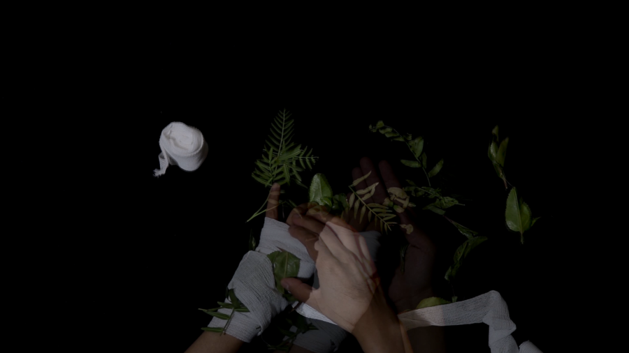 Aldair Indra, Génesis en aymara, 2020, video HD, 7 min, sonido, color, monocanal, subtitulado en Aymara. Cortesía de la artista