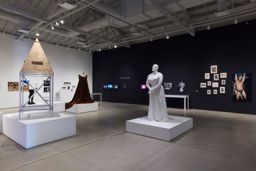 Installation view, Queer Communion: Ron Athey. Institute of Contemporary Art, Los Angeles, 2021. Photo: Jeff McLane/ICA LA