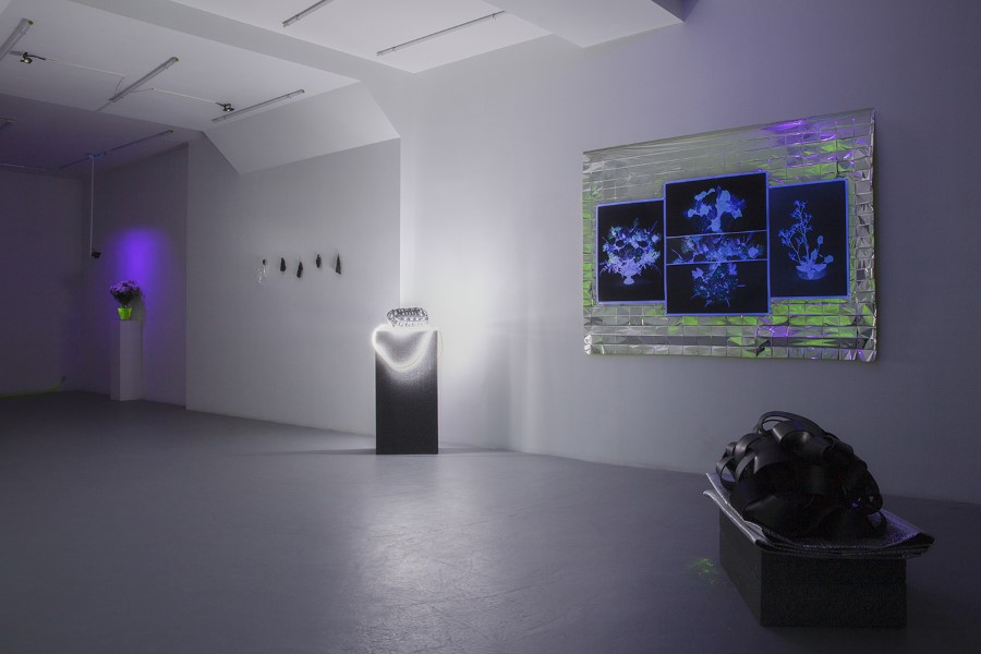 Vista de la exposición "Ferro", de Ximena Kato, en Rodríguez Gallery, Poznan, Polonia, 2021
