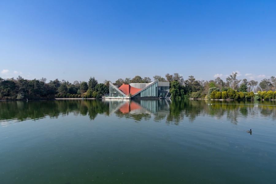 Espacio cultural LAGO, 2022, Bosque de Chapultepec, CDMX. Cortesía: LAGO