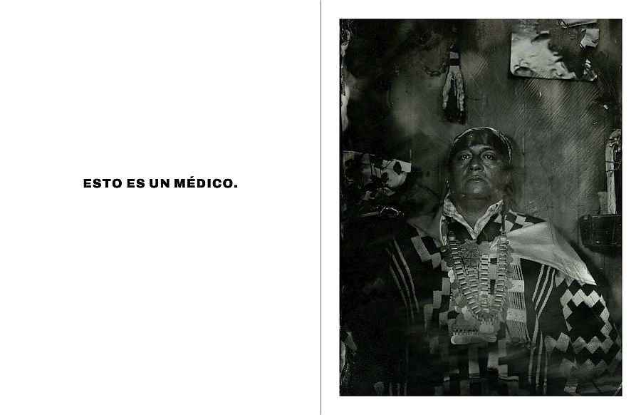 Machi Manuel Hueneque. Niágara, Padre de las Casas, 2016. Ambrotype. Chile, 2016. © Ritual Inhabitual