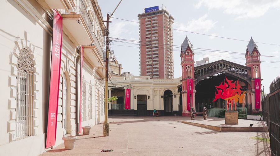 Sede de Casa Pinta, Asunción, Paraguay, 2022. Cortesía: Pinta Sud ASU