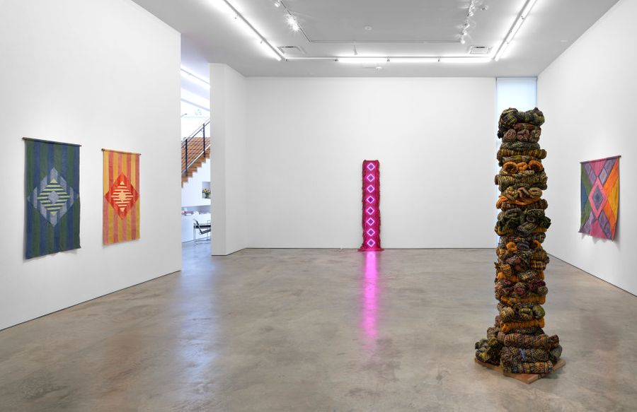 Installation view of Sandra Monterroso: The Healing Paradox at Sicardi | Ayers | Bacino, Houston, Texas, USA, 2023. Courtesy of the gallery