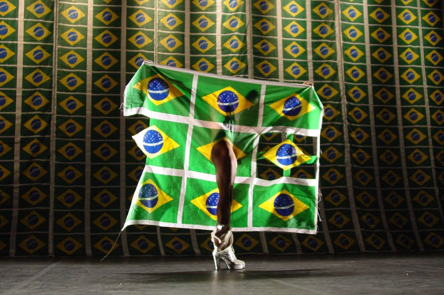 Luiz de Abreu, Samba do crioulo doido, 2004. Cortesía del artista. Foto: Gil Grossi