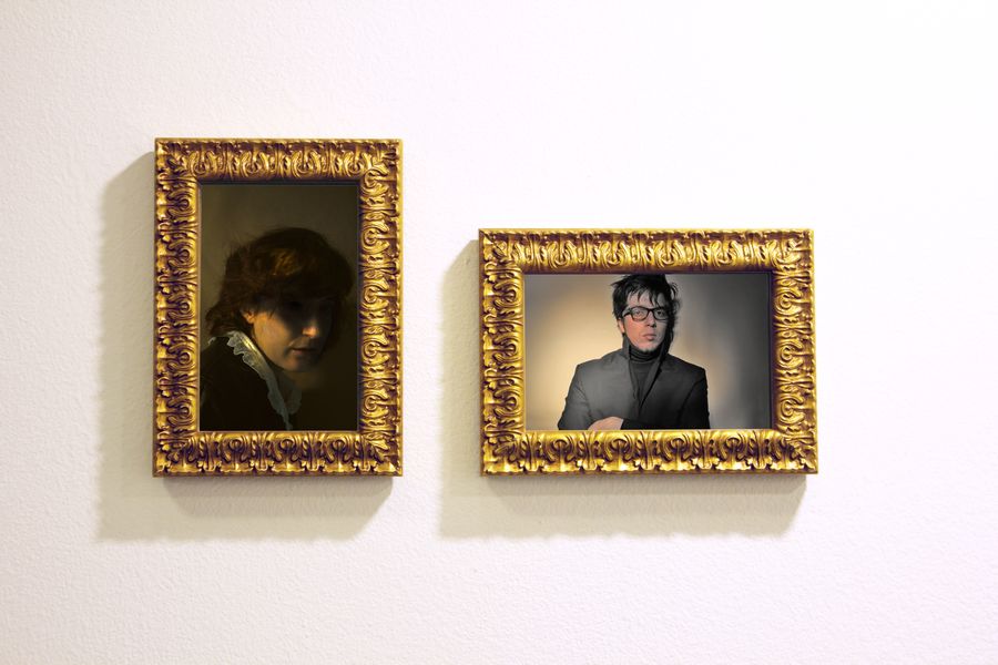Fiorella Angelini, Rembrandt (2011); Marco Arias, Robert Cornelius (2013). Fotografía digital en papel. Cortesía de los artistas y Galmet