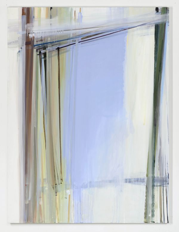 Juan Iribarren, Sin título #28 (2022). Óleo sobre lino, 183 x 137 cm. Cortesía: Sala TAC y Carmen Araujo Arte, Caracas