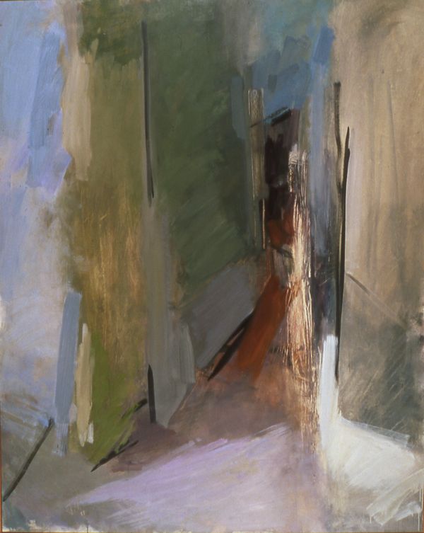 Juan Iribarren, Sin título (1991). Óleo sobre lino, 200 x 160 cm. Colección privada. Cortesía del artista