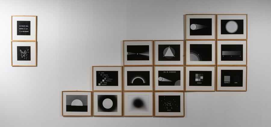 Sofía Nercasseau, “El color en blanco y negro”, 2022, 19 fotogramas. Foto: Sebastián Mejía