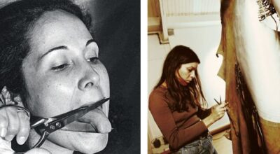 Retratos de las artistas Anna Maria Maiolino y Nil Yalter