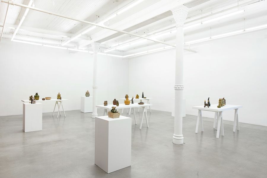 Vista de la exposición "Tecla Tofano: This Body of Mine", en James Cohan Gallery, Nueva York, 2023. Cortesía de la galería