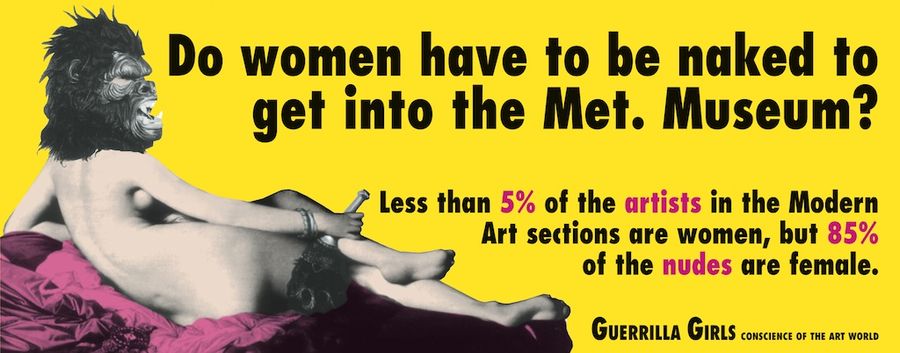 Do Women Have to Be Naked To Get Into the Met Museum