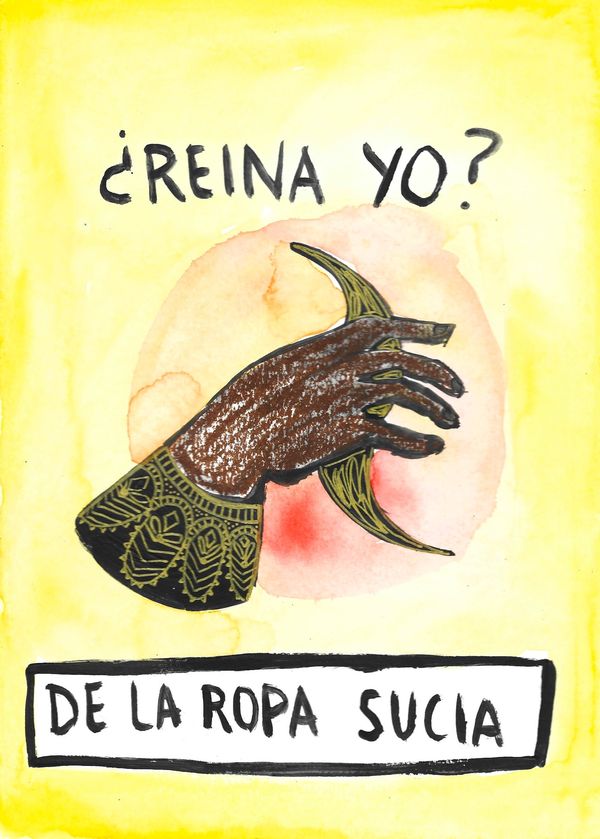 Wiki Pirela, ¿Reina yo? De la ropa sucia. Cortesía de la artista