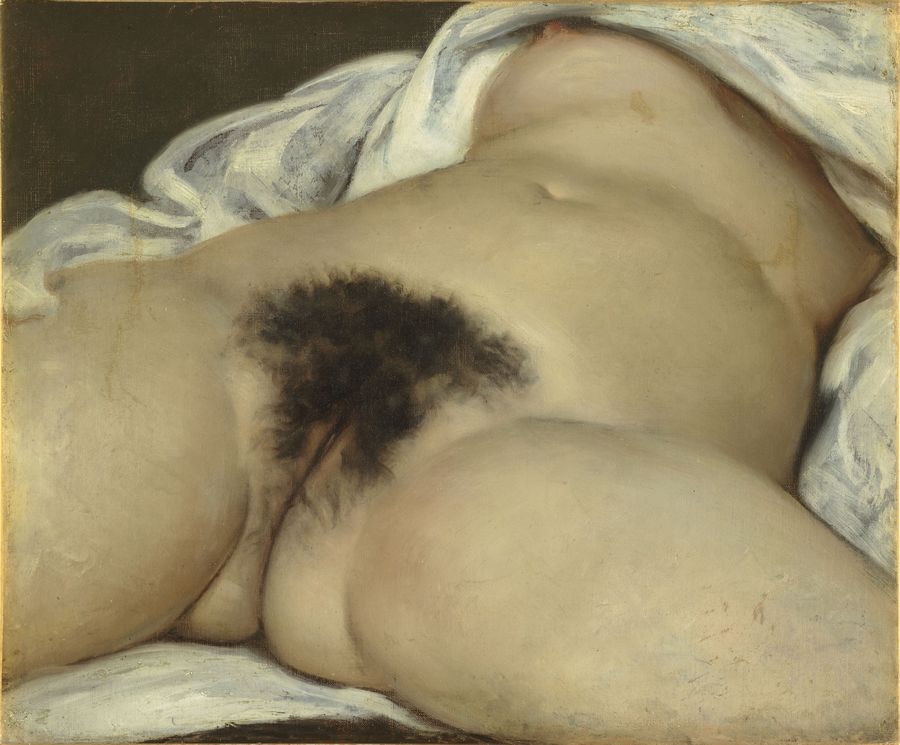 Gustave Courbet, The Origin of the World, 1866. Paris, Musée d'Orsay © RMN-Grand Palais (Musée d'Orsay) / Hervé Lewandowski
