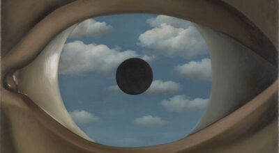 René Magritte, Le faux miroir, 1928. Huile sur toile, 54 x 80,9 cm. © Adagp, Paris, 2023 / Photo © Image numérique, The Museum of Modern Art, New York/Scala, Florence