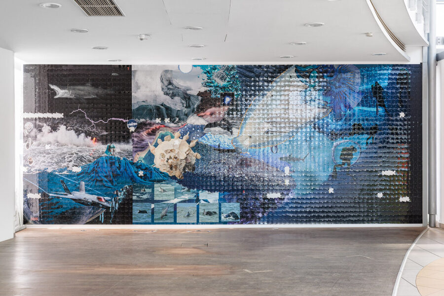 Ventura Profana, How Deep is the Ocean, 2024. Neue Kunstverein Wien (NKW), Viena, Austria, 2024. Foto: @kunstdokumentationcom. Cortesía: NKW