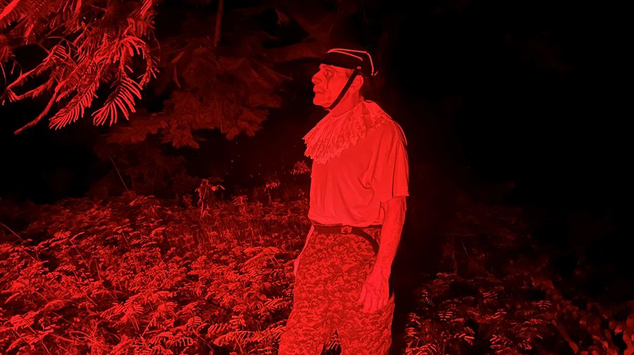 Paloma Contreas Lomas, La guerra sucia o la dama de Shangái, 2023. Still de video 4K. Cortesía: Pequod, Ciudad de México.