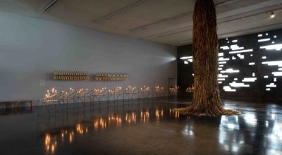 Vista de Orocobix. Recuerdo de la primera montaña, de Jorge González, TEA Tenerife Espacio de las Artes, Canarias, España, 2024. Foto cortesía de TEA y el artista.