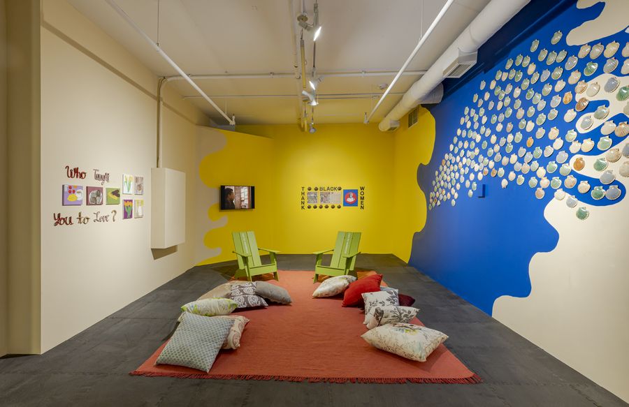 Pamila Matharu, tere naal_contigo, 2024. Encargo de la Bienal de Arte de Toronto, 2024. Fotografía: Toni Hafkenscheid.