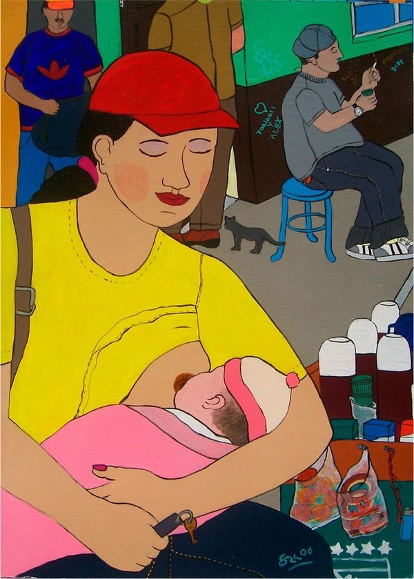Obra de Jorge Alonso Zapata, conocido como JAZ. Cortesía del artista