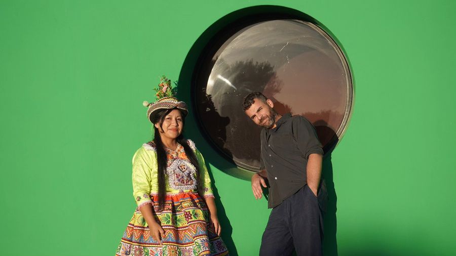 Los artistas Venuca Evanán (Perú) y Andrés Pereira Paz (Bolivia) fueron parte de la tercera edición de la Residencia FAARA. Cortesía: Fundación Ama Amoedo