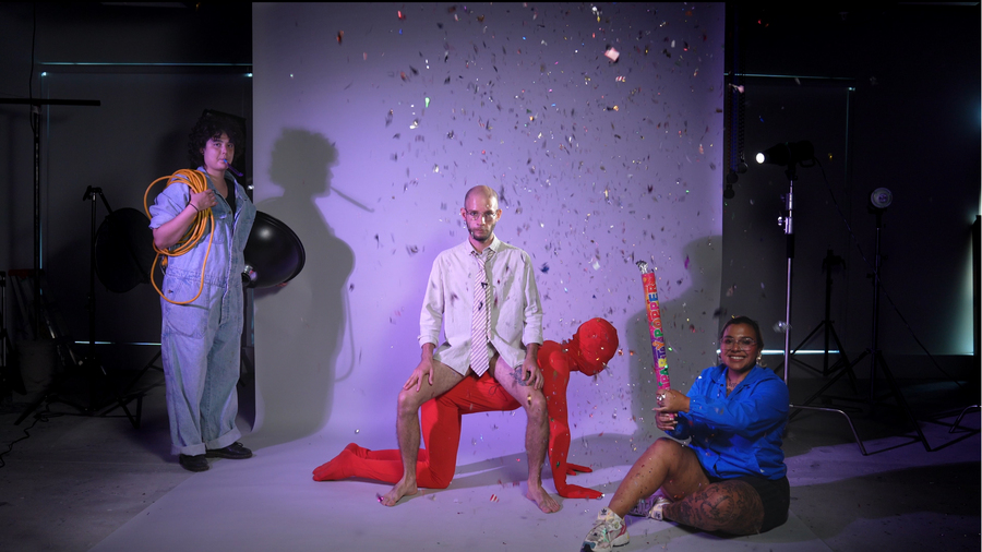 Milko Delgado, El Club del SIDA, 2024. Still de video. Cortesía de lx artista