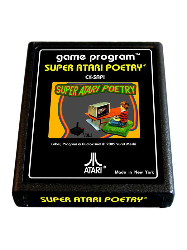 Yucef Merhi, Super Atari Poetry, 2005. Colección del Museo de Arte Moderno (MoMA), Nueva York. Donación de Antonio Murzi a través del Fondo para América Latina y el Caribe. Cortesía del artista